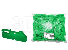 Изолятор нулевой шины на DIN-рейку 35мм зеленый Изолятор нулевой шины на DIN-рейку 35мм зеленый